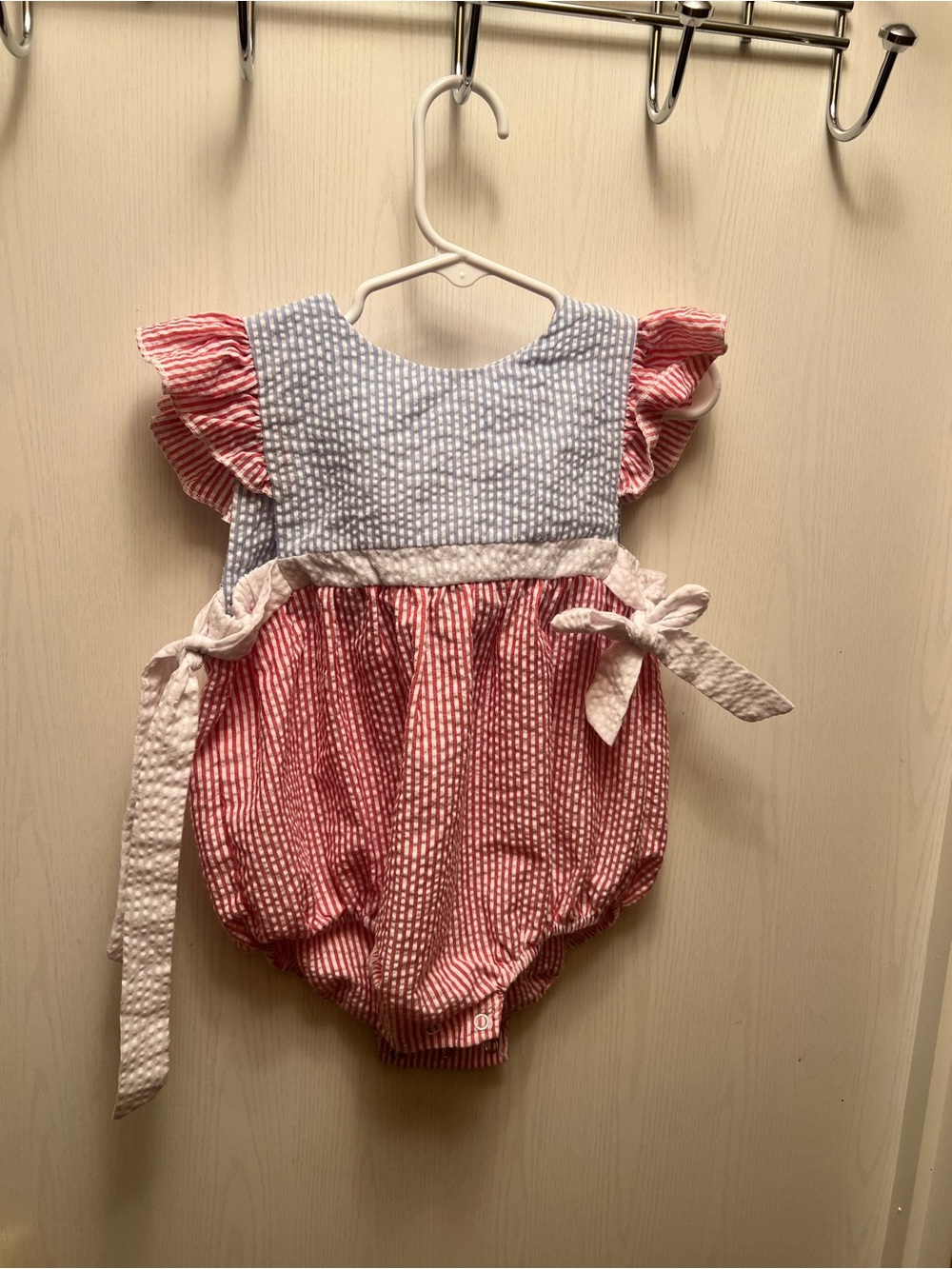 Seersucker Romper